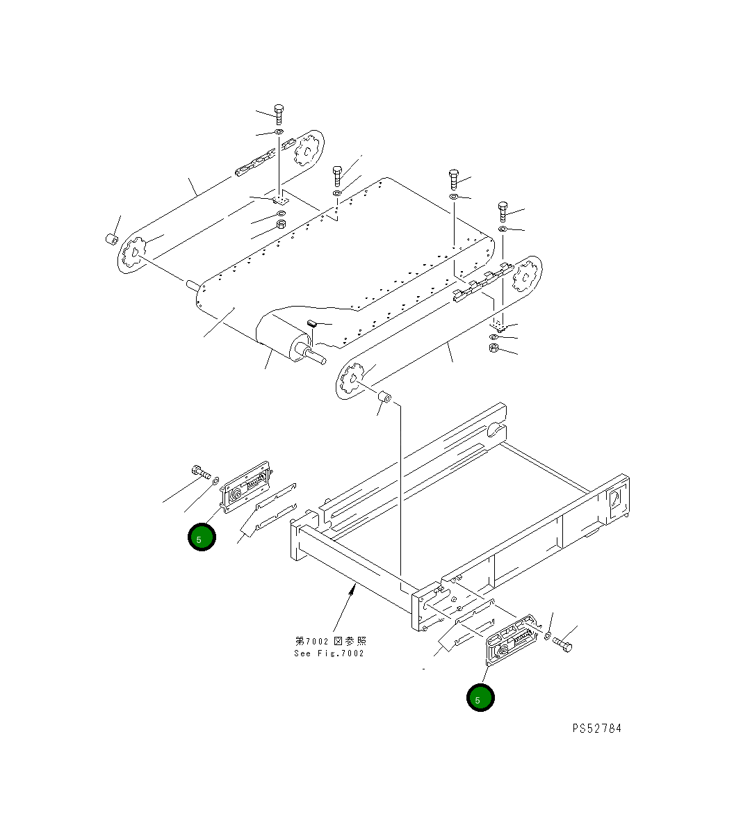 Подшипник 277-70-21320 Komatsu