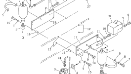 Гидроаккумулятор отвала 23B-833-X110 Komatsu