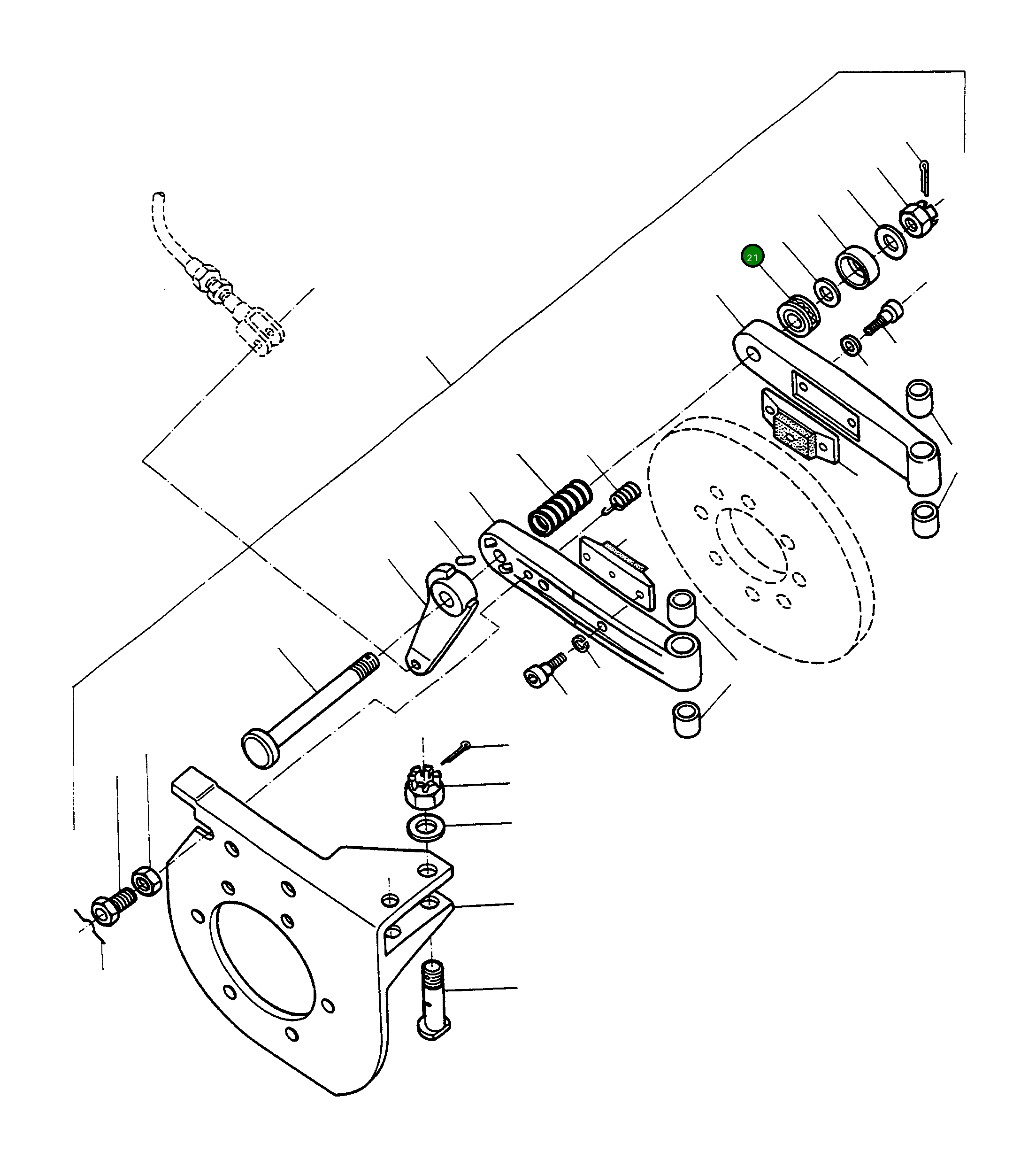 Подшипник 2945579M1 Komatsu