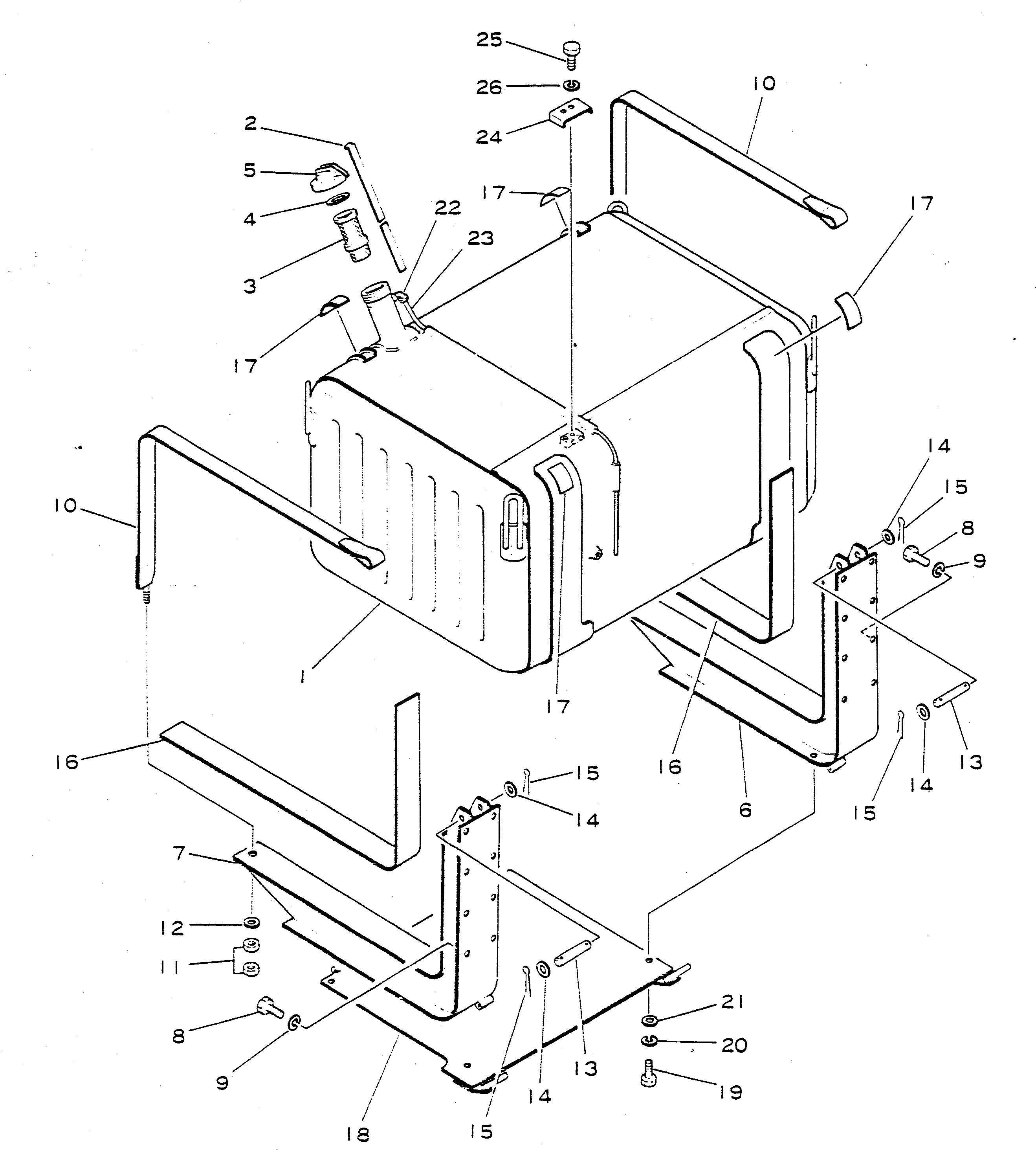 Крышка 568-04-11181 Komatsu