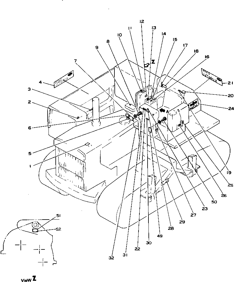 Пластина 196-98-11130 Komatsu
