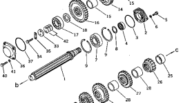 Вал 131-14-66120 Komatsu