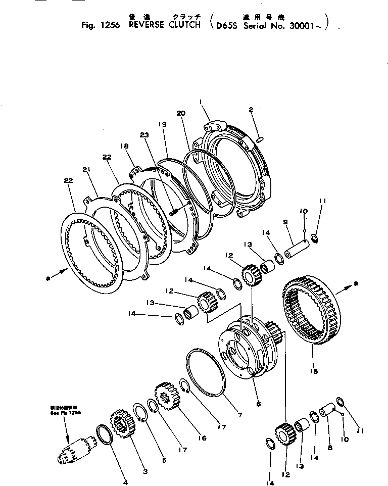 Подшипник 09232-03838 Komatsu