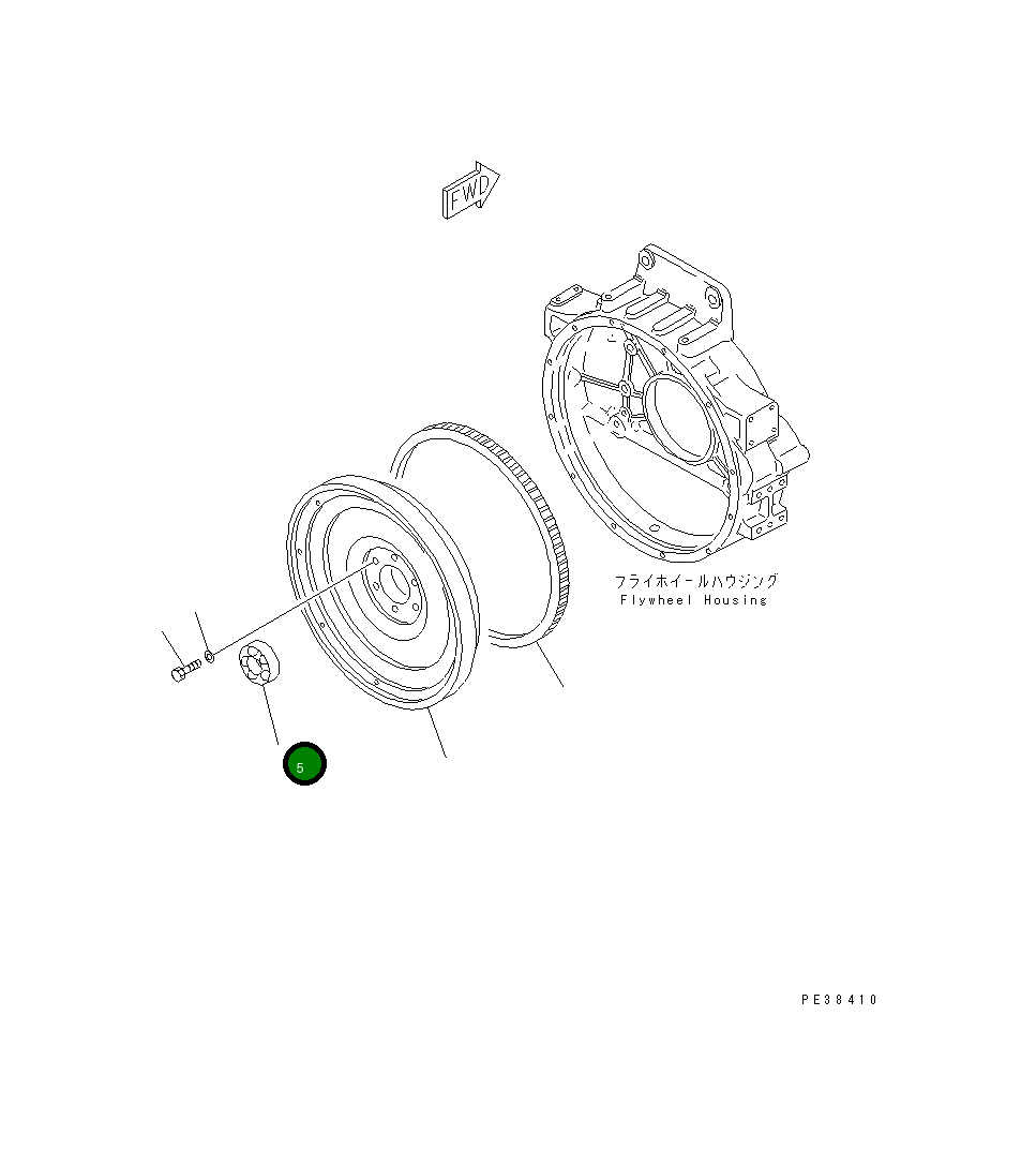 Подшипник 06040-06208 Komatsu