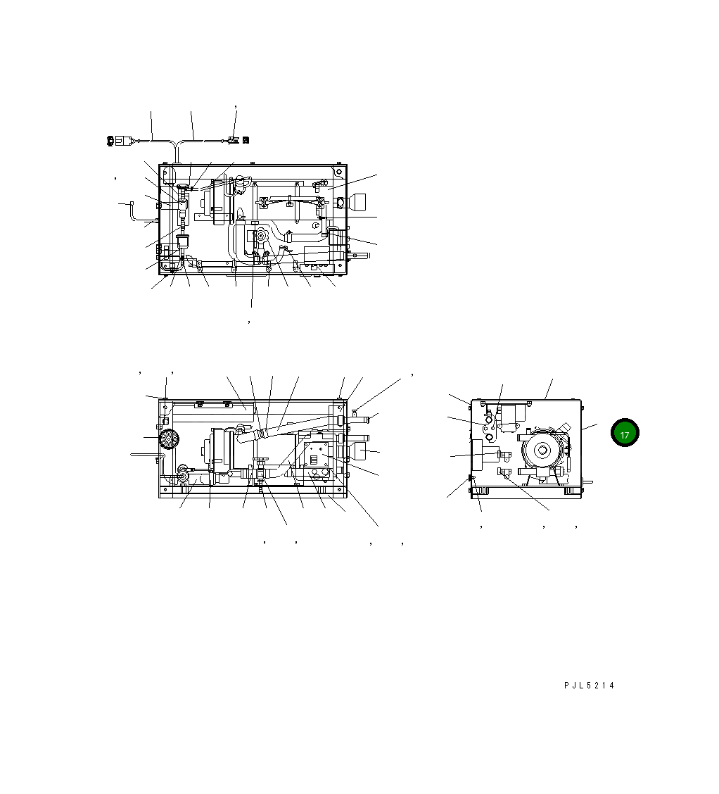 Крышка MK533 844B Komatsu
