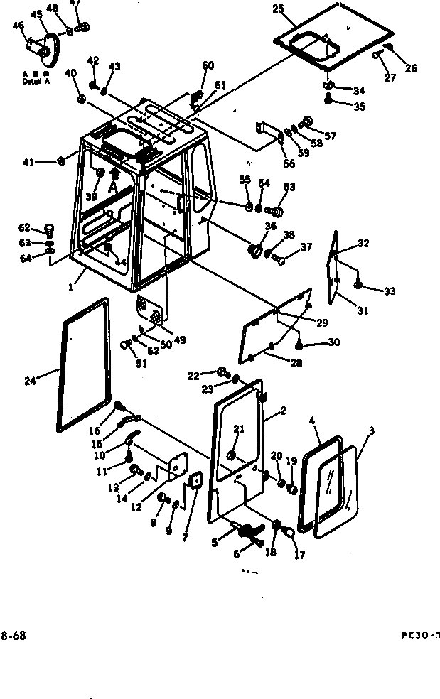 Крышка 20T-54-27780 Komatsu
