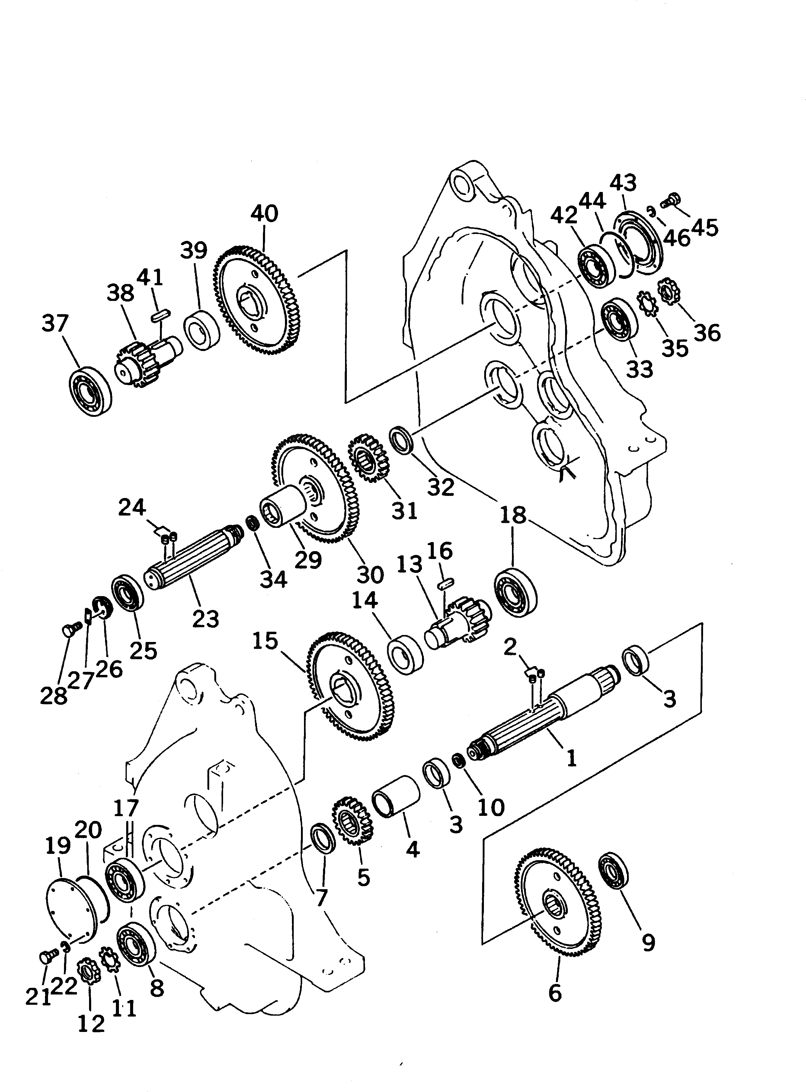 Подшипник 06044-00412 Komatsu