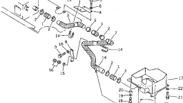 Воздуховод 20Y-01-11240 Komatsu