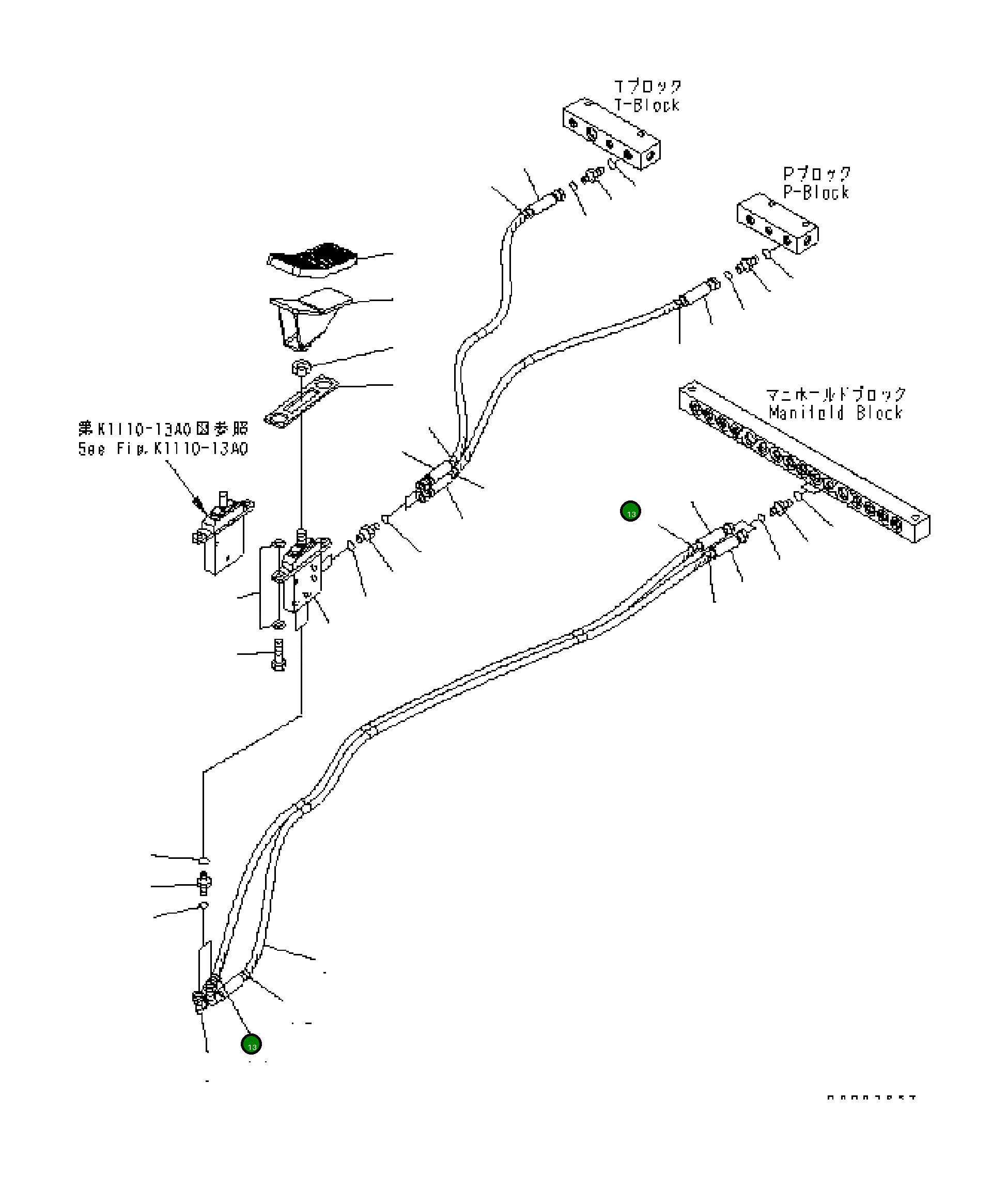 Пластина PA12 20K-62-32280 Komatsu