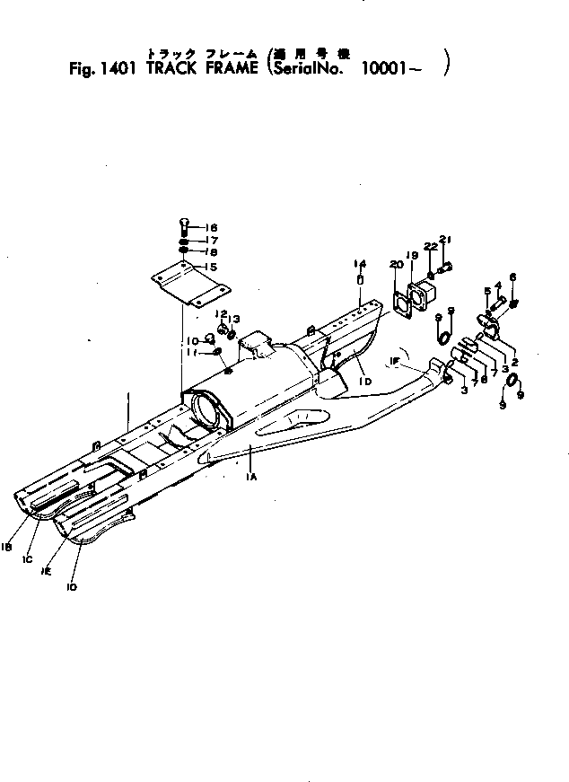 Крышка 154-30-13171 Komatsu