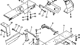 Кронштейн 120-X11-1250 Komatsu