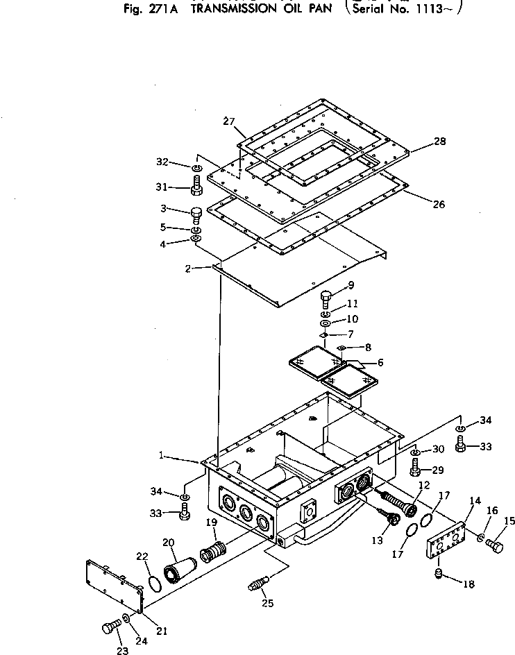 Крышка 569-60-41131 Komatsu