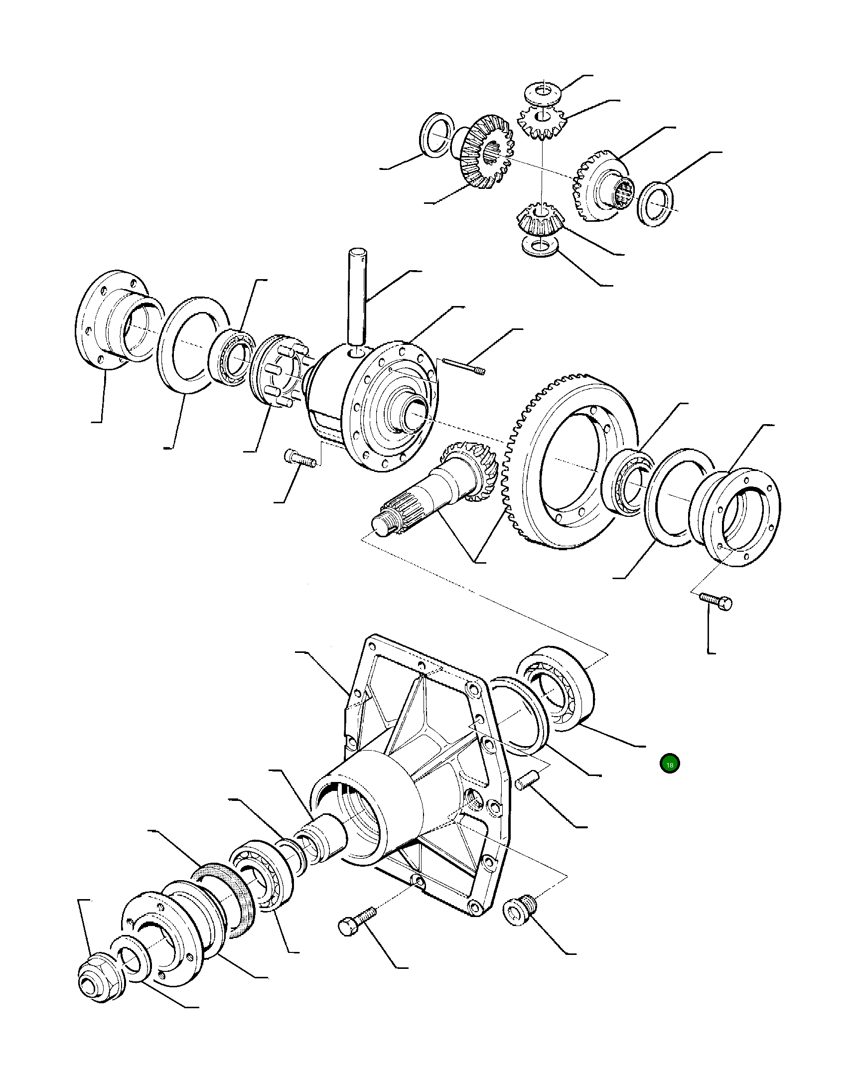 Подшипник MIB070559 Komatsu