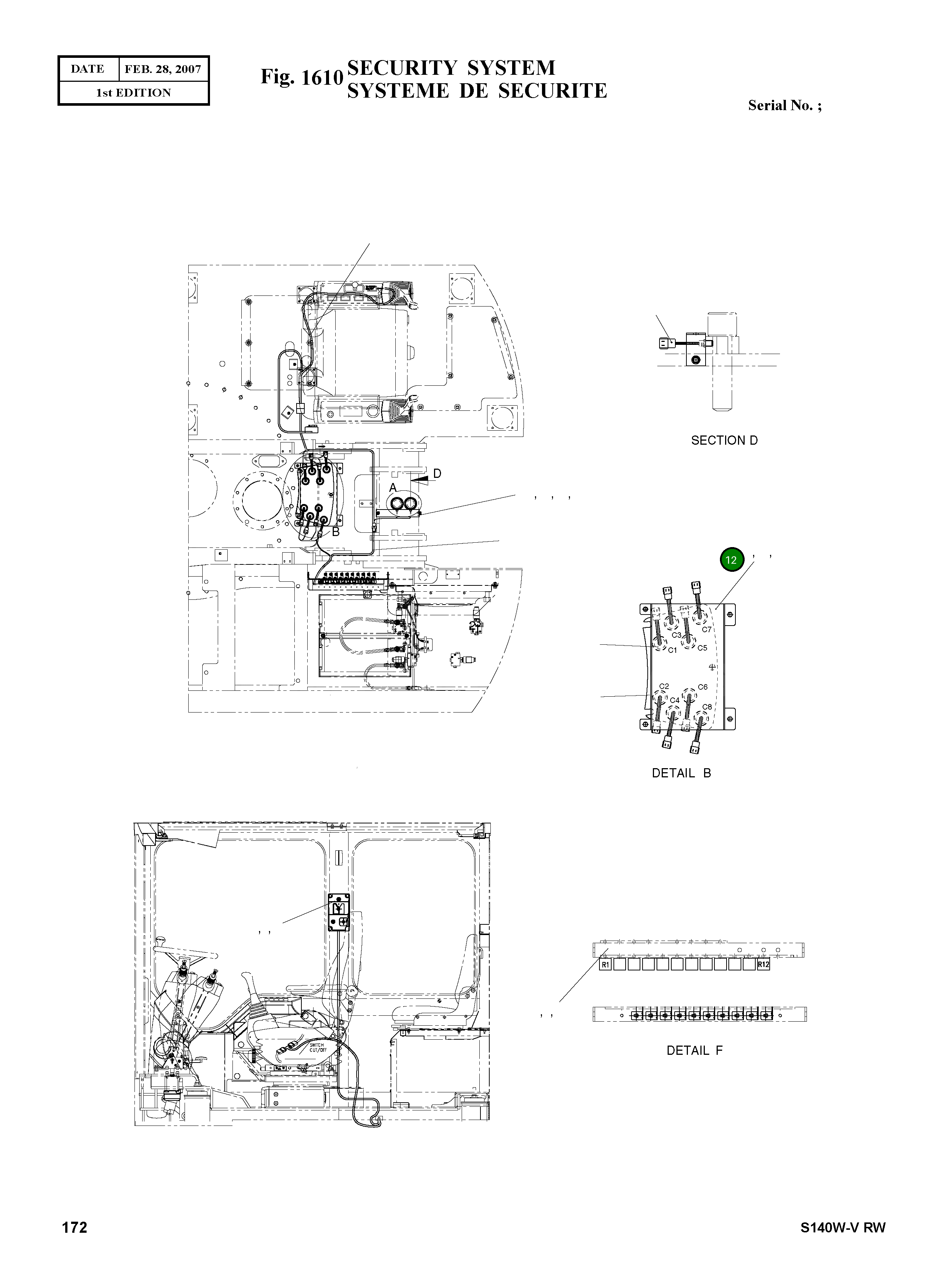 Крышка 9621-1098 Komatsu