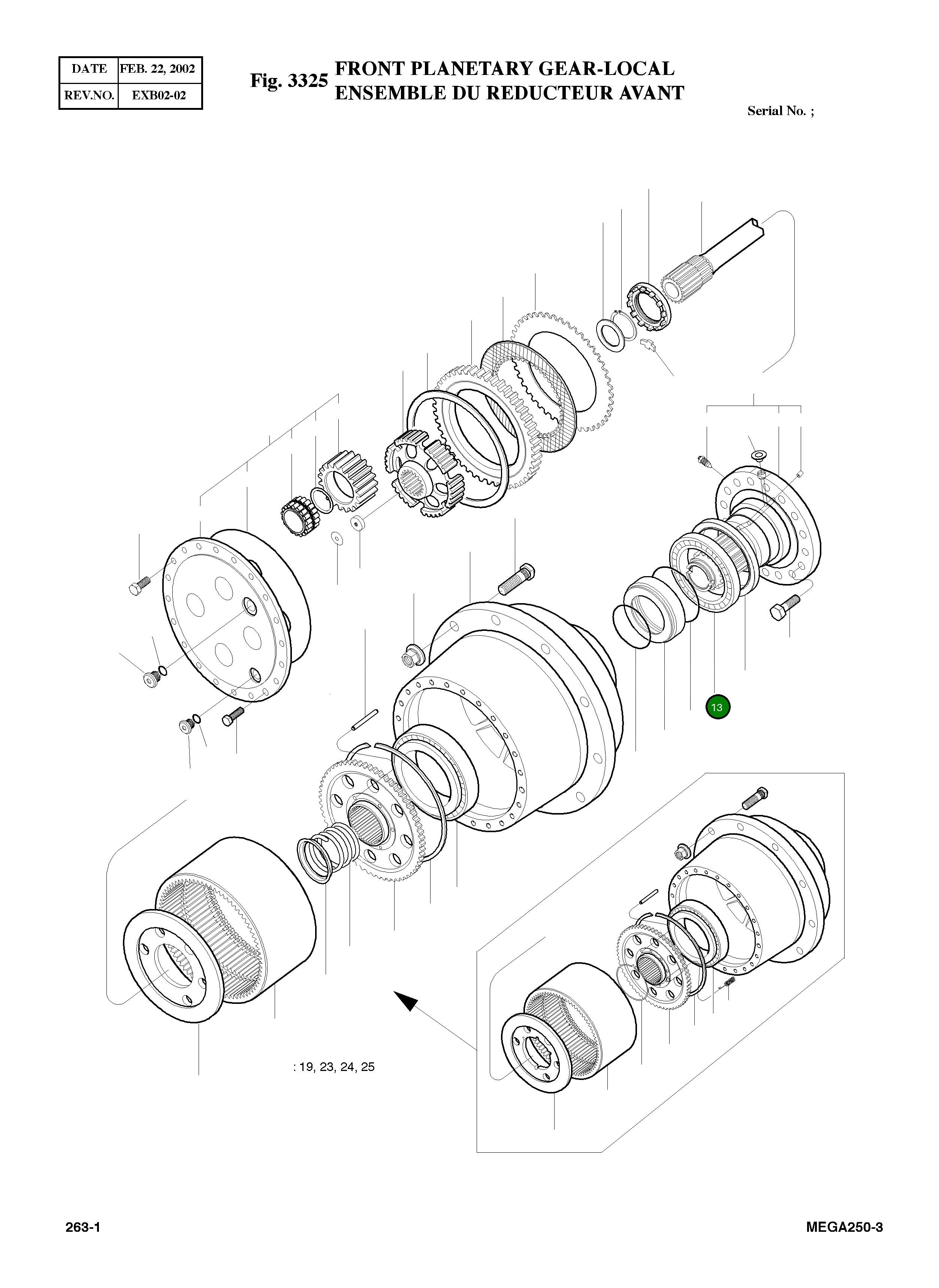 Подшипник 4109-7021 Komatsu