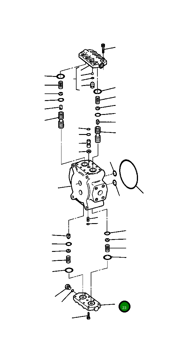 Крышка 920 191 C1 Komatsu