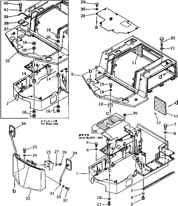 Крышка 362-Z79-5210 Komatsu