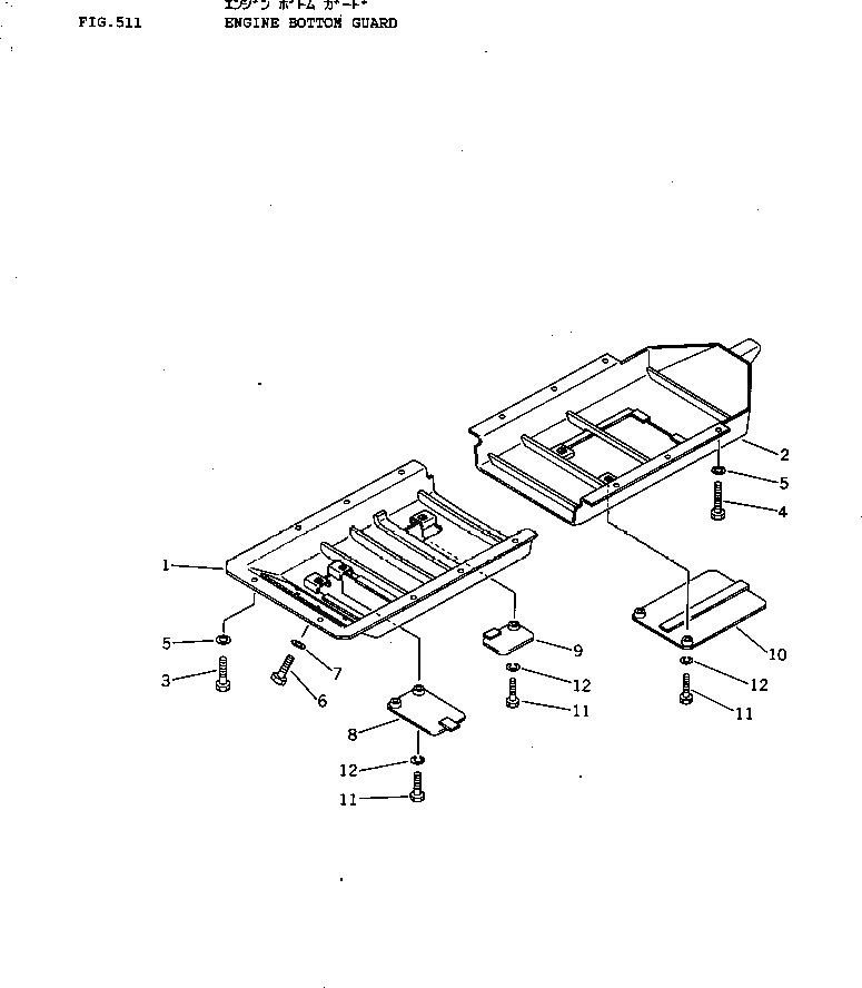 Крышка 135-54-33130  Komatsu