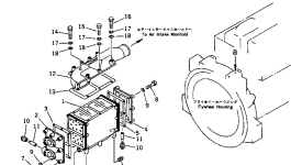 Кран YK806-312-400 Komatsu