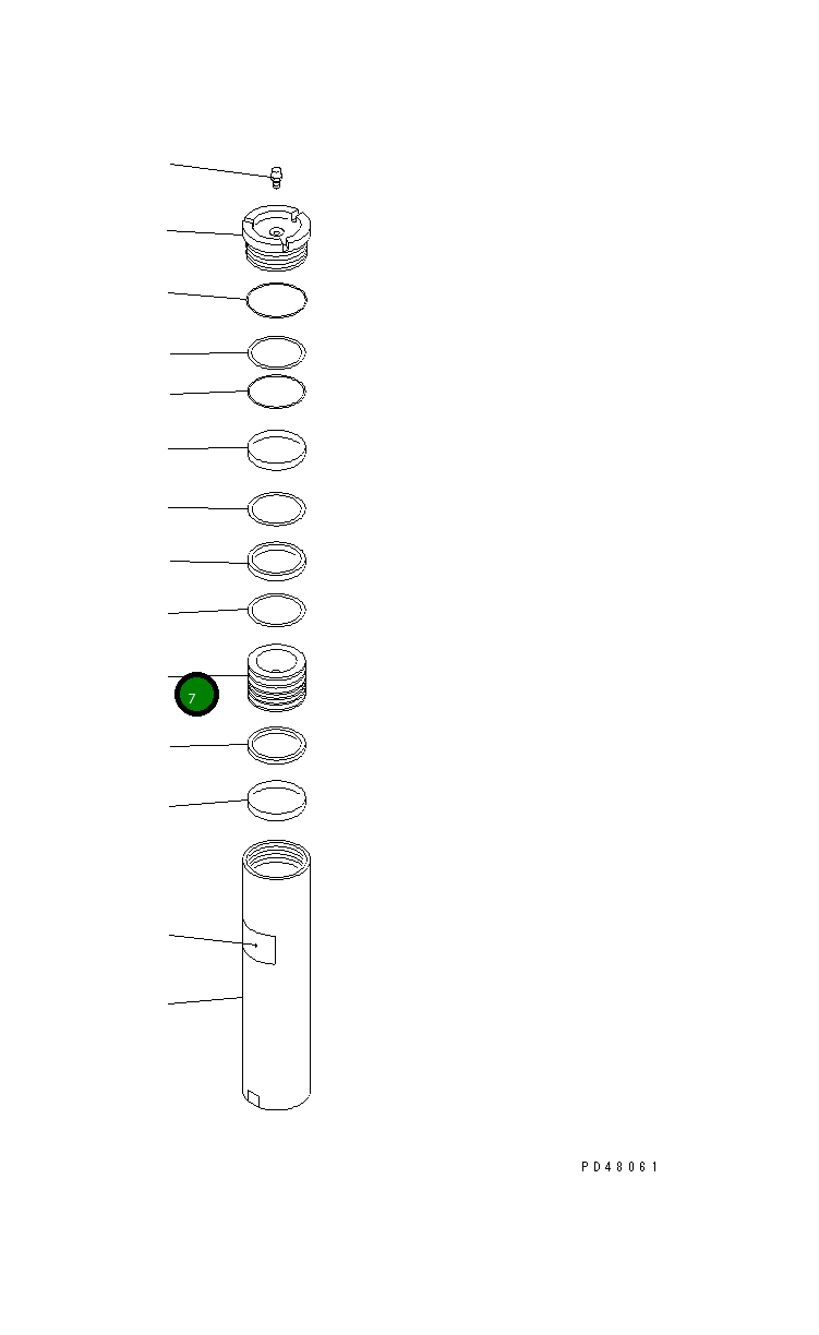 Крышка,TOP 721-29-11021 Komatsu