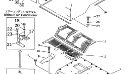 Крышка 569-54-63461  Komatsu