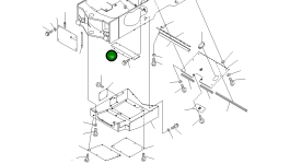 Крышка 415-54-21422 Komatsu
