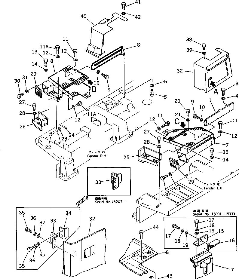 Крышка 195-54-43130 Komatsu