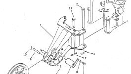 Палец 23T-70-16640 Komatsu
