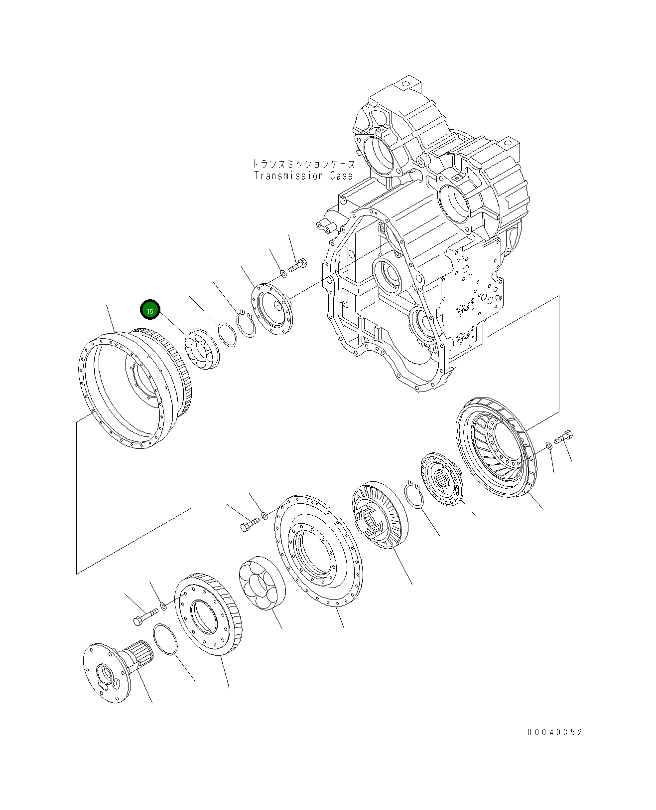 Подшипник 06343-06214 Komatsu