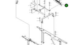 Крышка 21M-54-23610 Komatsu