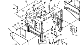 Крышка 425-54-13860  Komatsu