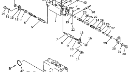 Крышка 708-21-19250  Komatsu