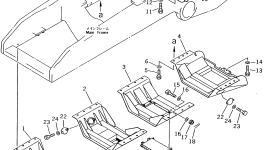 Крышка 198-54-45730 Komatsu