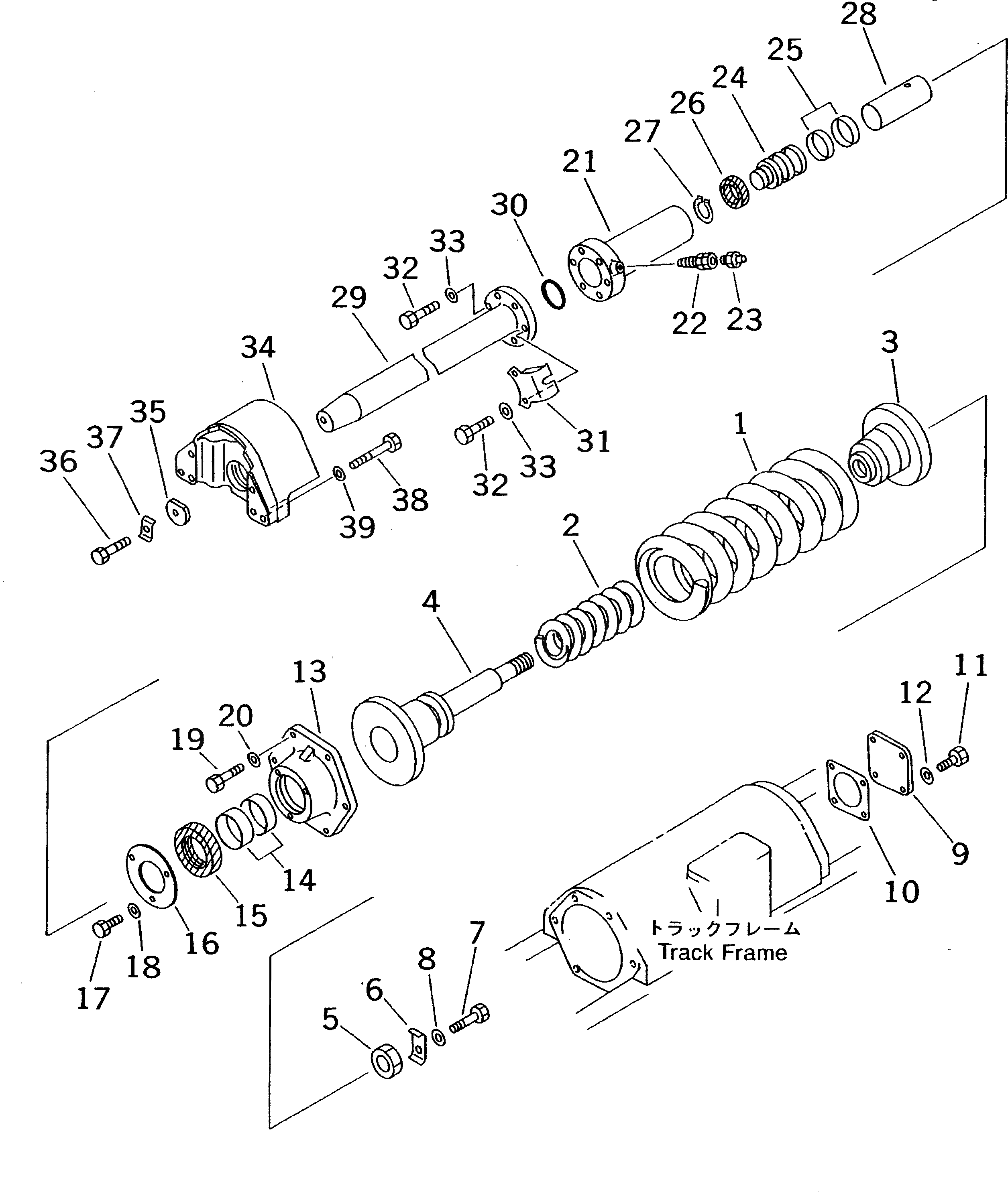 Крышка 144-30-14331 Komatsu