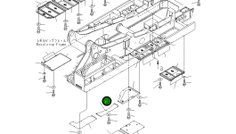 Крышка 21T-54-67730 Komatsu
