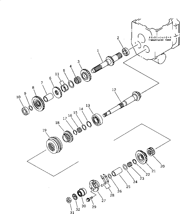 Подшипник YM24145-003044 Komatsu