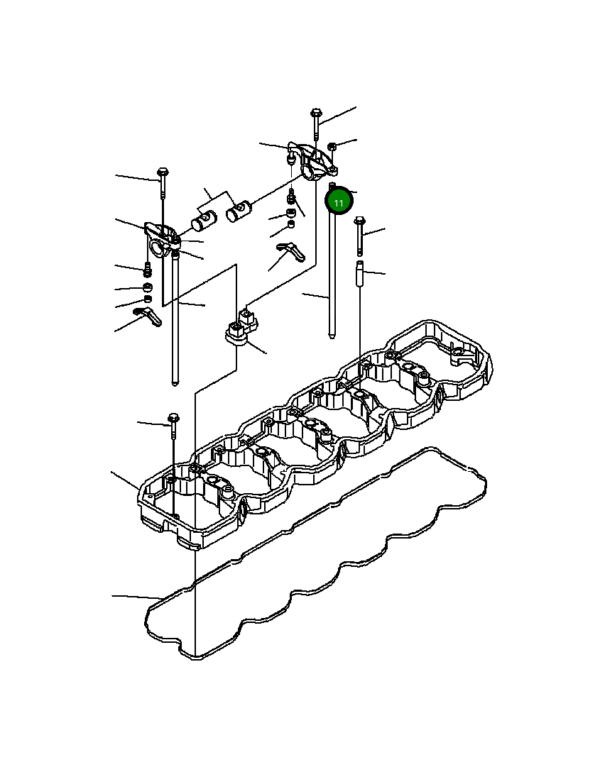 Рычаг 6754-41-5150 Komatsu