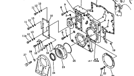 Крышка 6162-23-3211  Komatsu