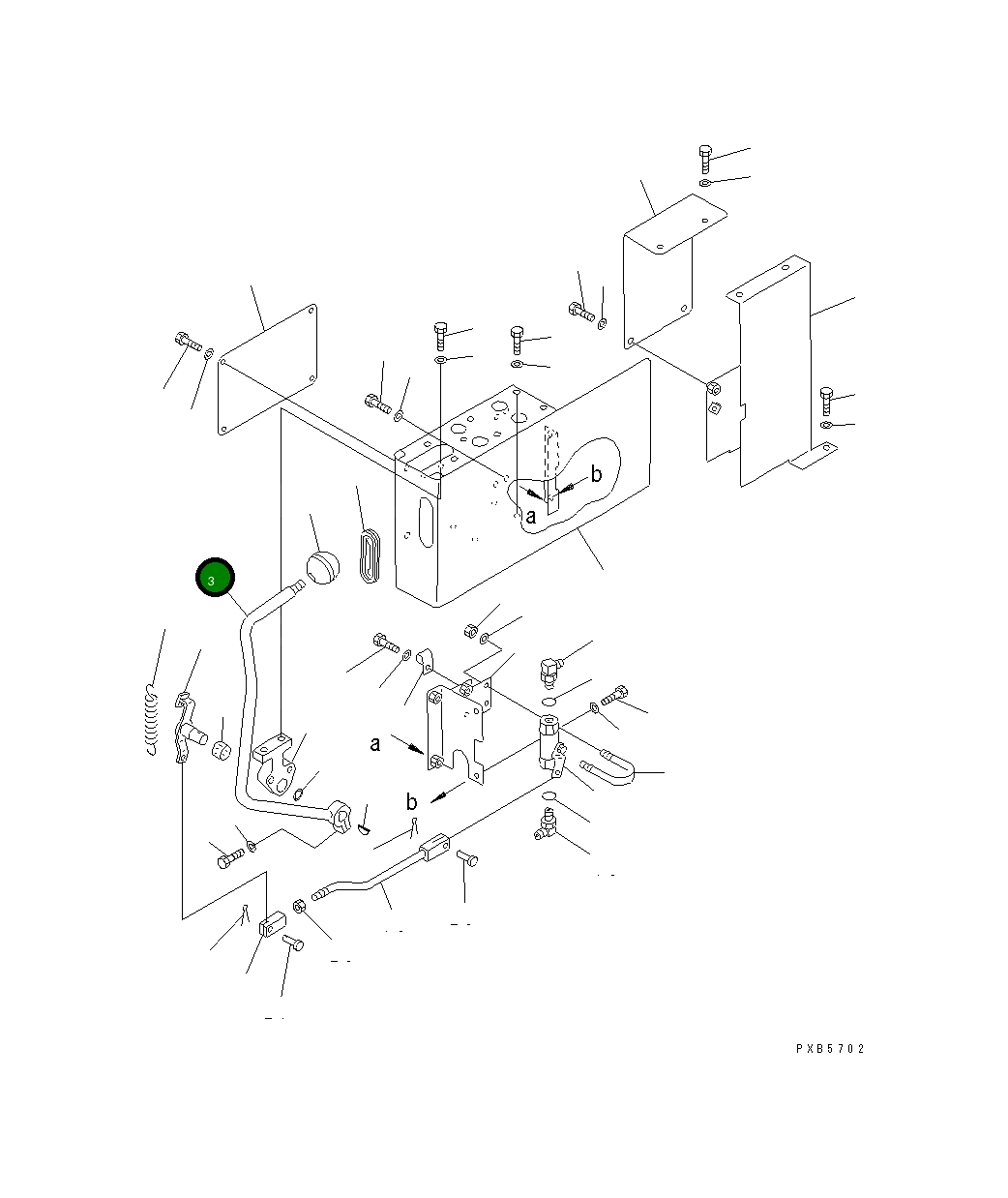Рычаг 20E-43-K1191 Komatsu