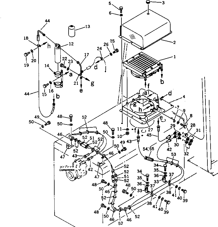 Крышка 120-54-41350 Komatsu