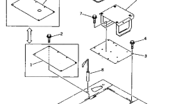 Крышка 20N-54-71991 Komatsu