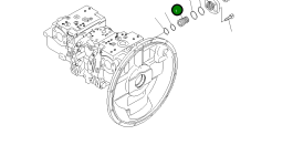 Крышка 708-2H-03510  Komatsu