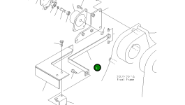 Рычаг 427-43-28220 Komatsu