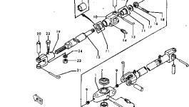 Палец 232-40-15270 Komatsu