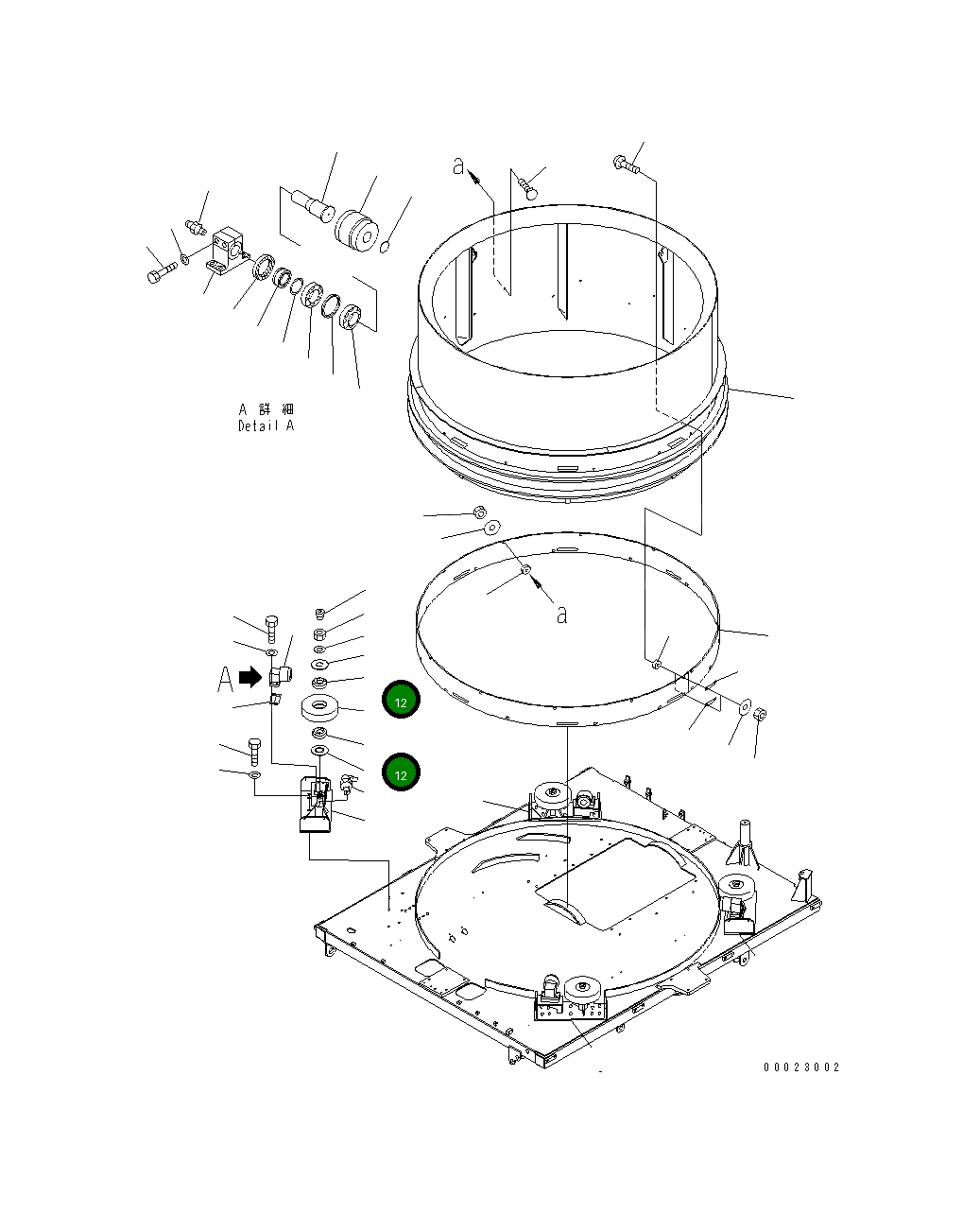 Подшипник 06301-06310 Komatsu