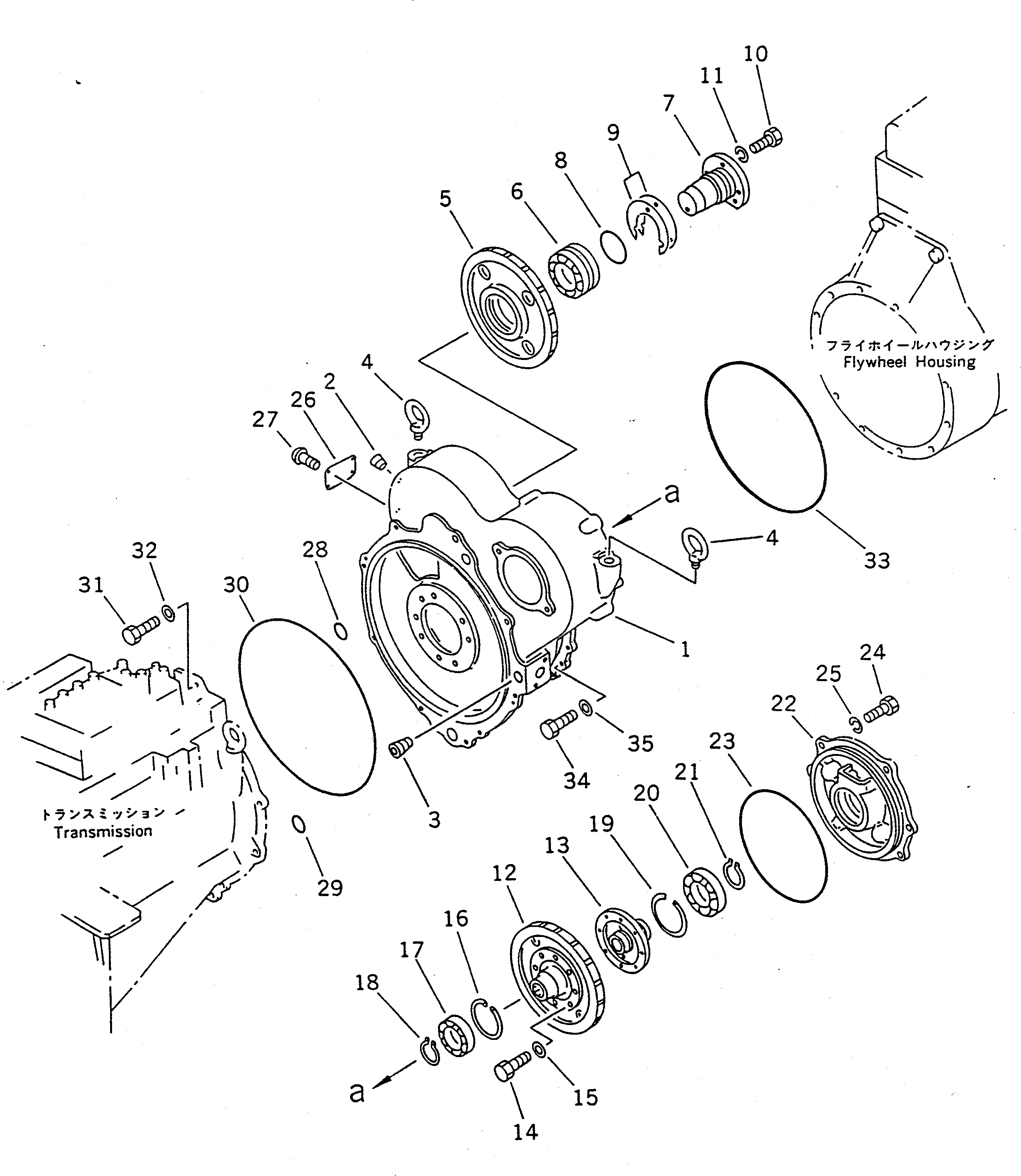 Крышка 711-49-14340  Komatsu