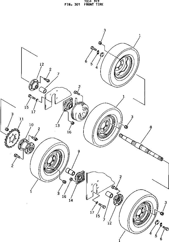 Подшипник 267-22-41510 Komatsu