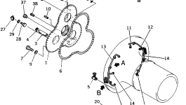 Трубка 581-35-12111 Komatsu