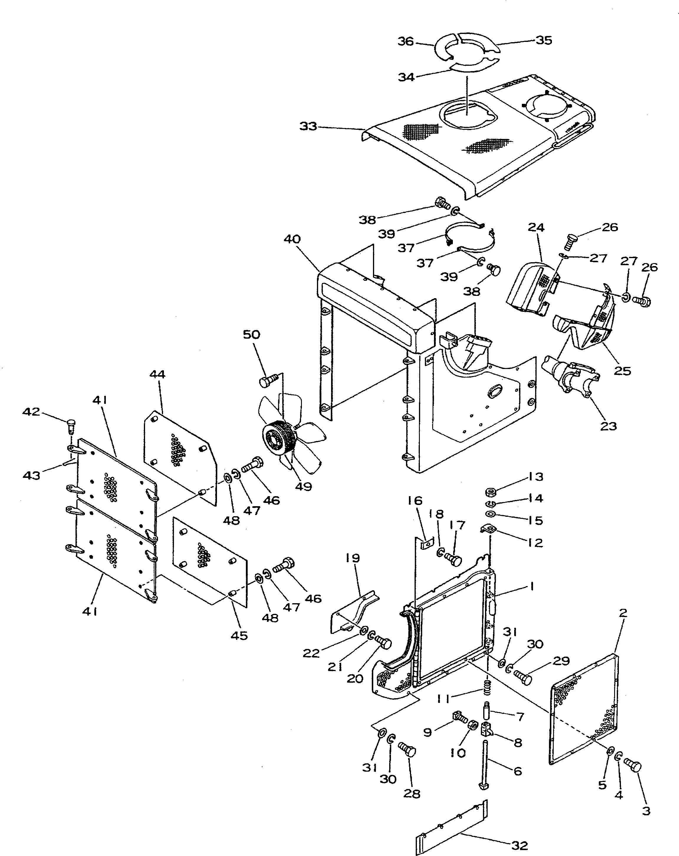 Рычаг 195-54-23190 Komatsu