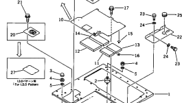 Крышка 20S-54-34210 Komatsu